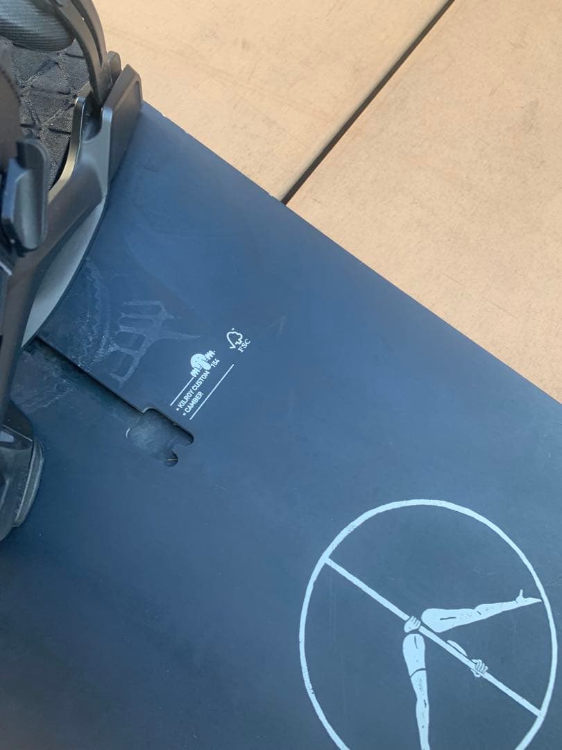 Burton kilroy custom 154x salomon 　サイズL