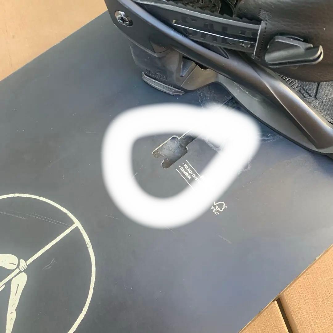 Burton kilroy custom 154x salomon 　サイズL