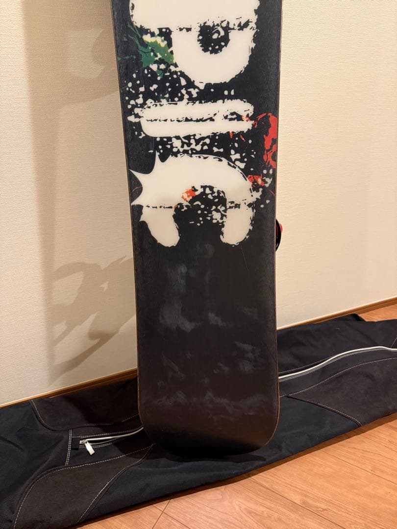 早い者勝ち美品 150cm スノーボード ビンディング セット ケース付 初心者