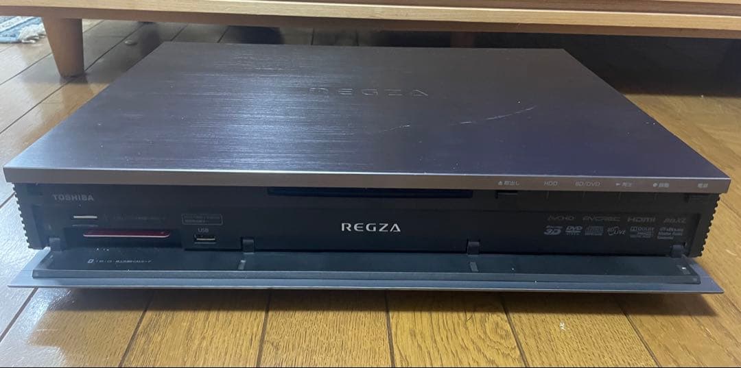 HDD交換/整備品REGZA タイムシフトマシーンDBR-M180 純正リモコン