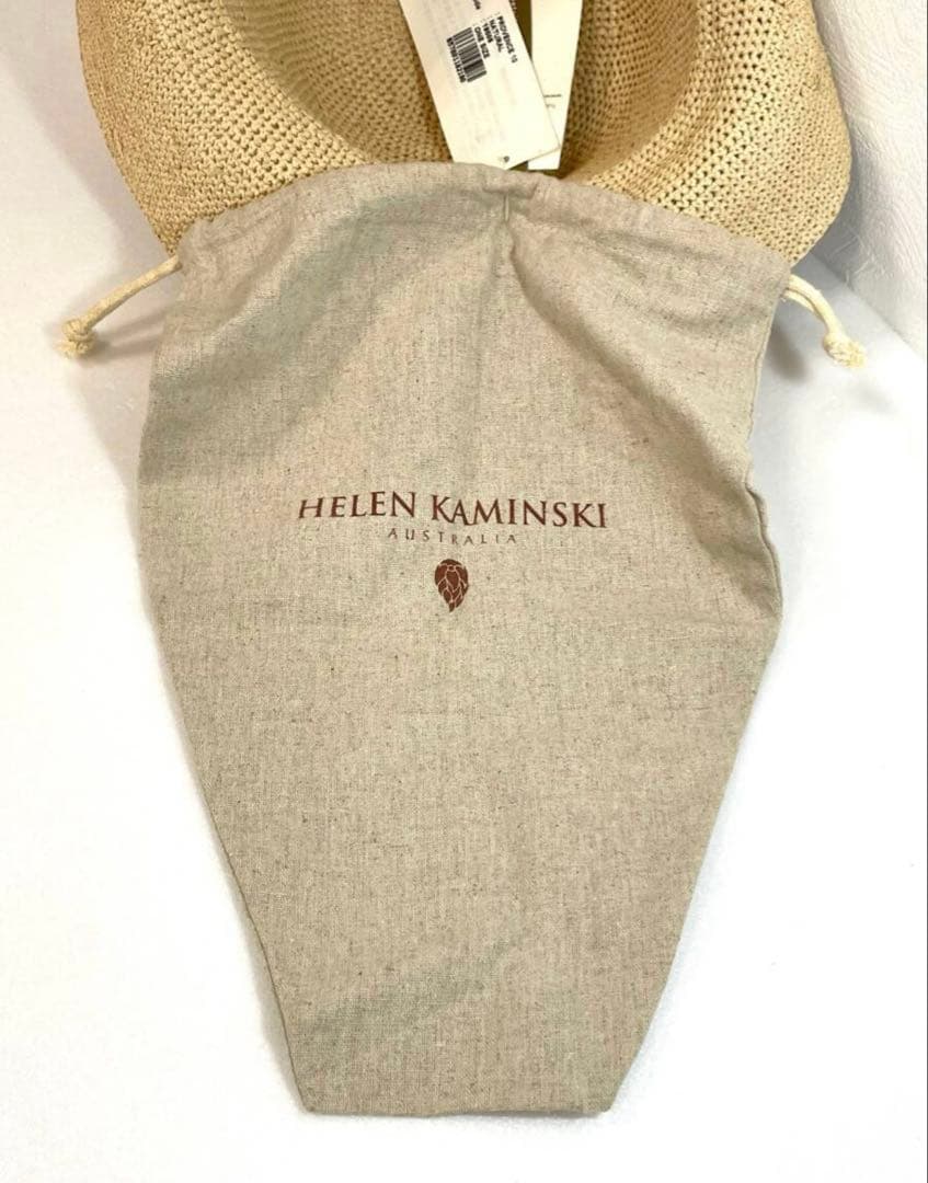 ヘレンカミンスキー帽子　ラフィアハット　プロバンス10　ナチュラル　タグ付　箱有