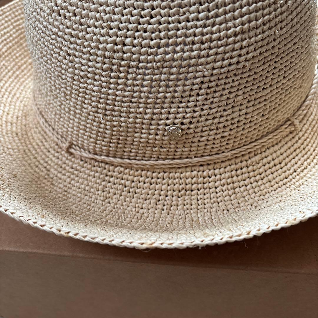 ヘレンカミンスキー帽子　ラフィアハット　プロバンス10　ナチュラル　タグ付　箱有