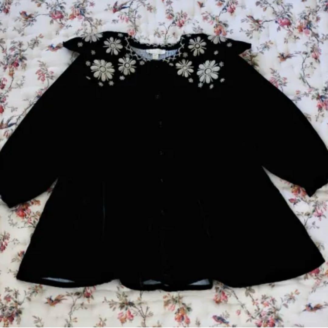 ワンピース Bonjour diary TUNIQUE WITH SUN FLOWER