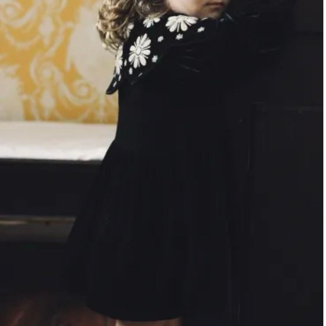 ワンピース Bonjour diary TUNIQUE WITH SUN FLOWER