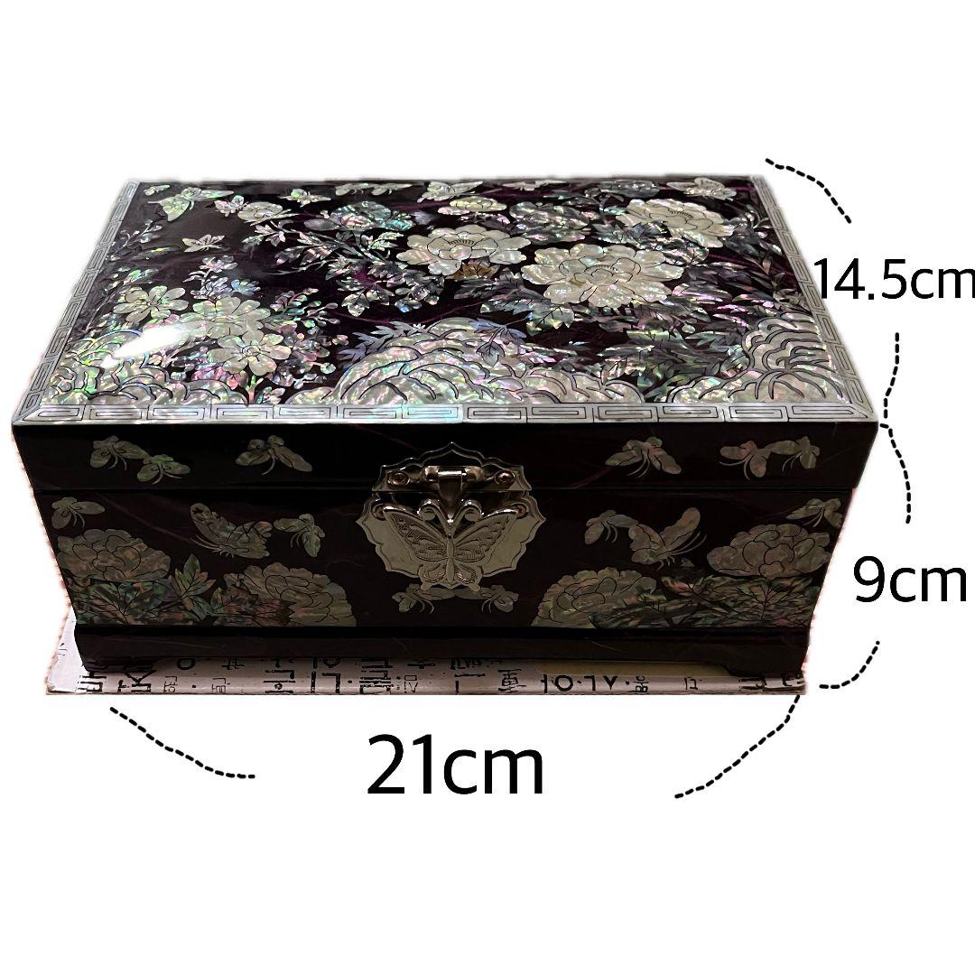 m*i様 未使用品 韓国 螺鈿宝石箱