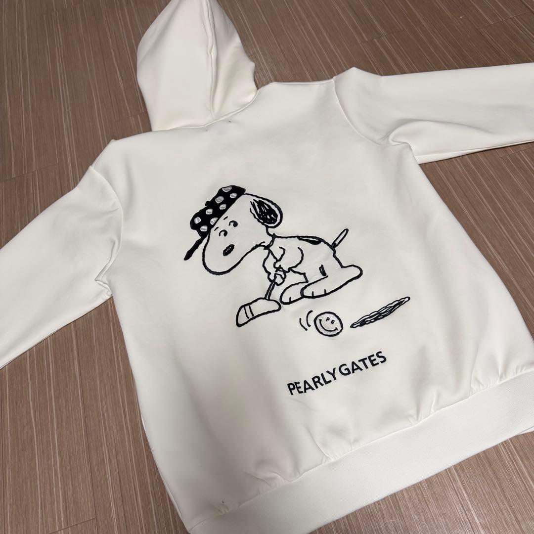 新品タグ付きPEARLY GATES スヌーピーコラボフルジップパーカー