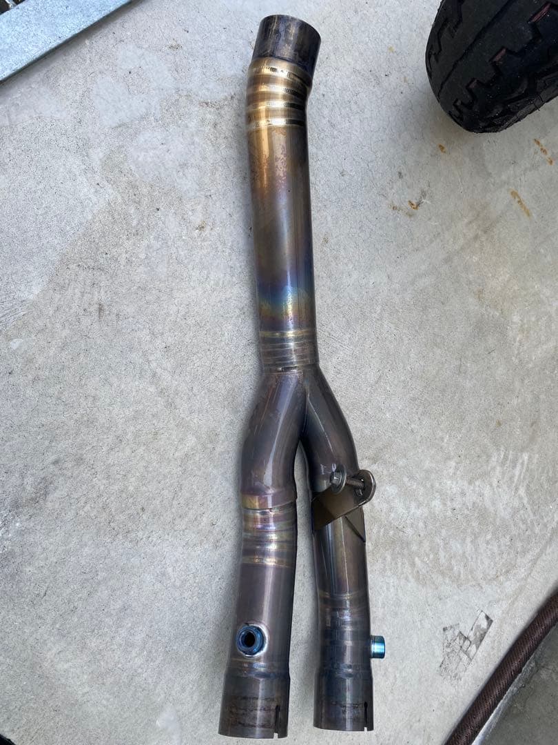 yzf-r1 mt-10 チタンリンクパイプ　ピンクファクトリー　美品