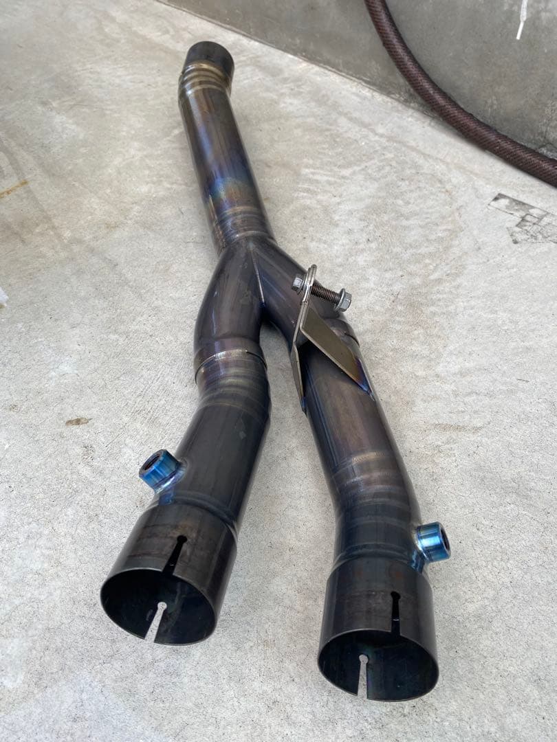 yzf-r1 mt-10 チタンリンクパイプ　ピンクファクトリー　美品