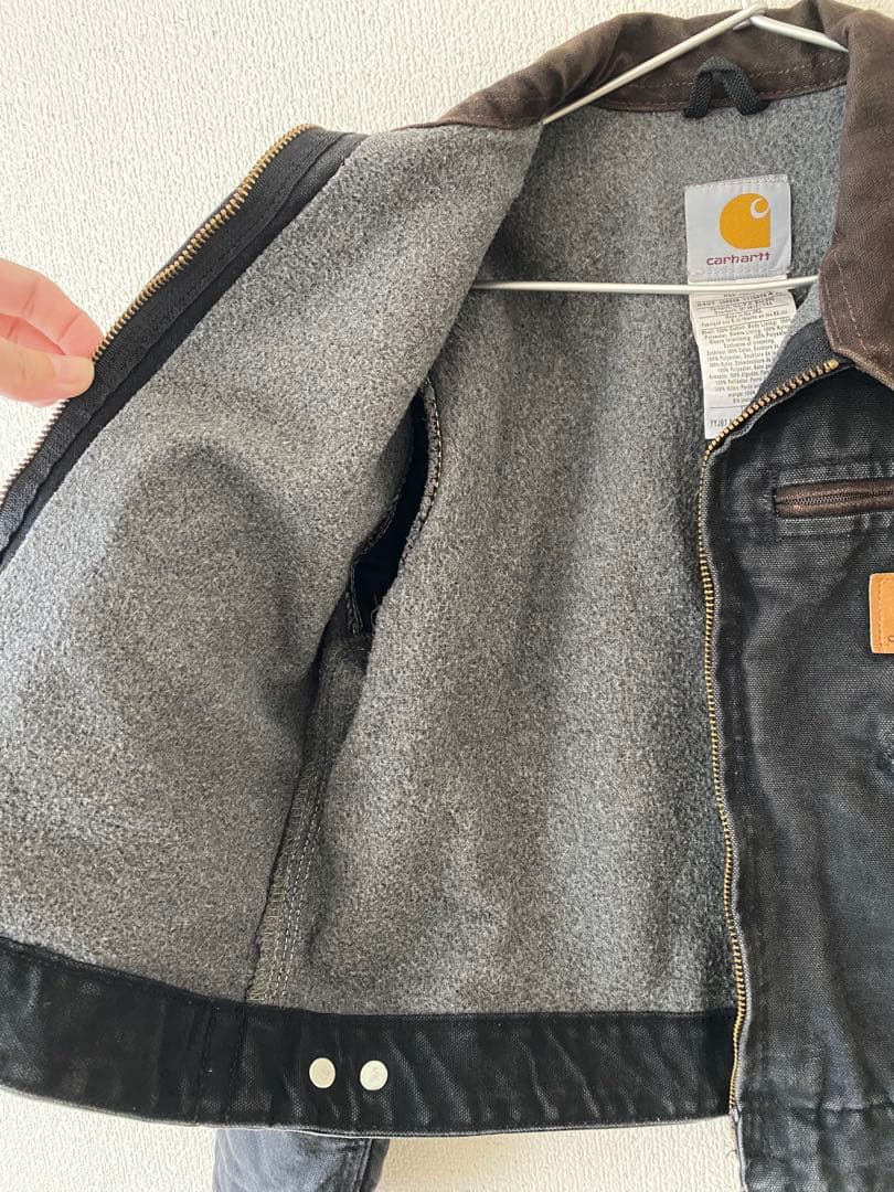 希少 kids carhartt デトロイトジャケット usa製