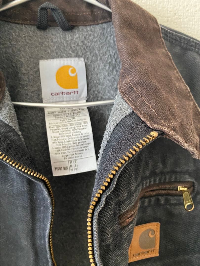 希少 kids carhartt デトロイトジャケット usa製