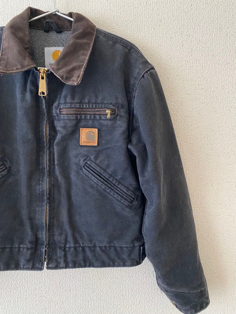 希少 kids carhartt デトロイトジャケット usa製