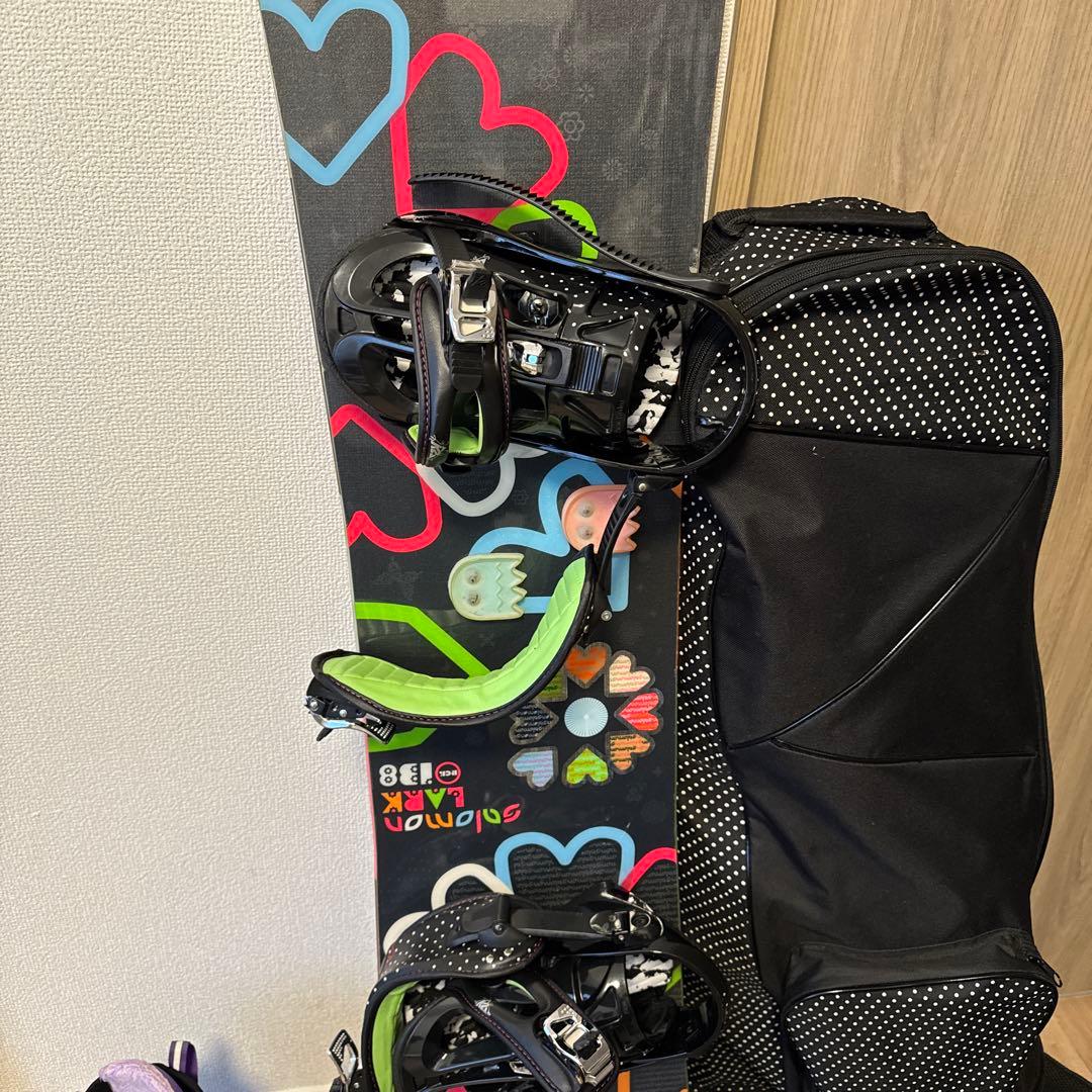 スノーボード　レディース　salomon 4点セット