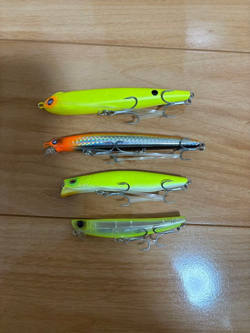 ブルーブルースネコン130 メガバスカゲロウ100など