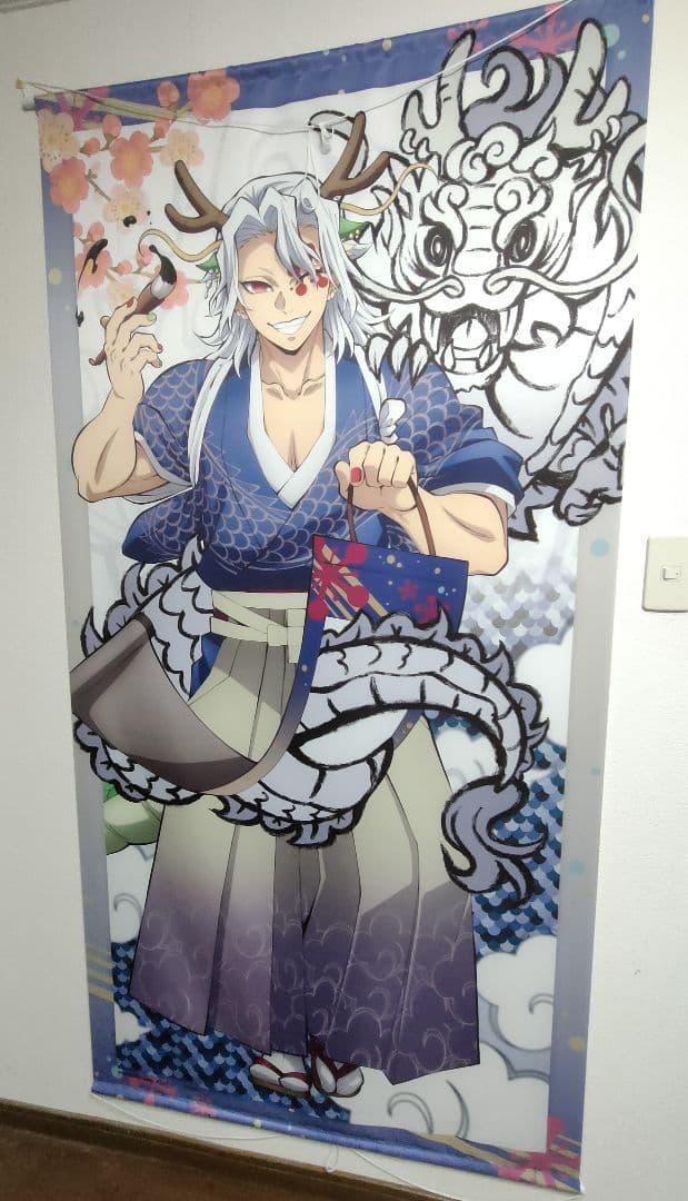 鬼滅の刃 アニメ5周年記念祭 後夜祭 辰年 等身大絵巻 宇髄天元