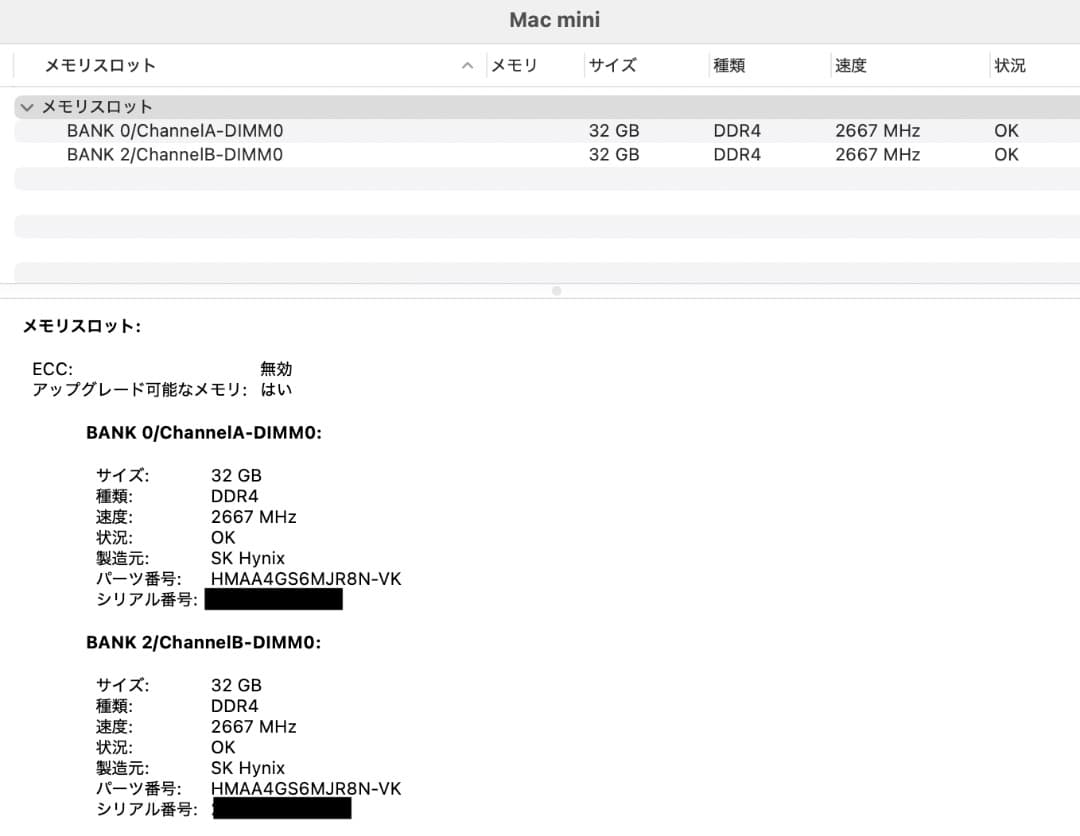P*m様 【大容量】Apple Mac Mini (2018) i7/64GB/