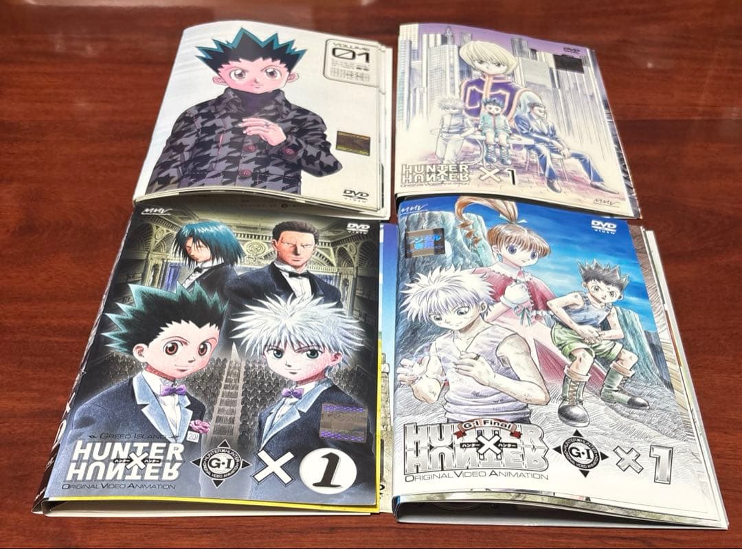 旧hunter×hunter フルシーズン 全巻完結セット dvd