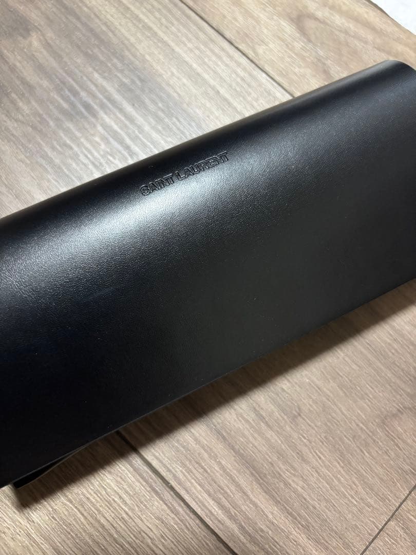 SAINT LAURENT サンローラン　クリアフレーム スクエアサングラス