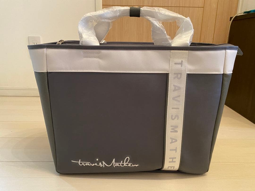 【新品】travisMathew トートバッグ グレー/ホワイト