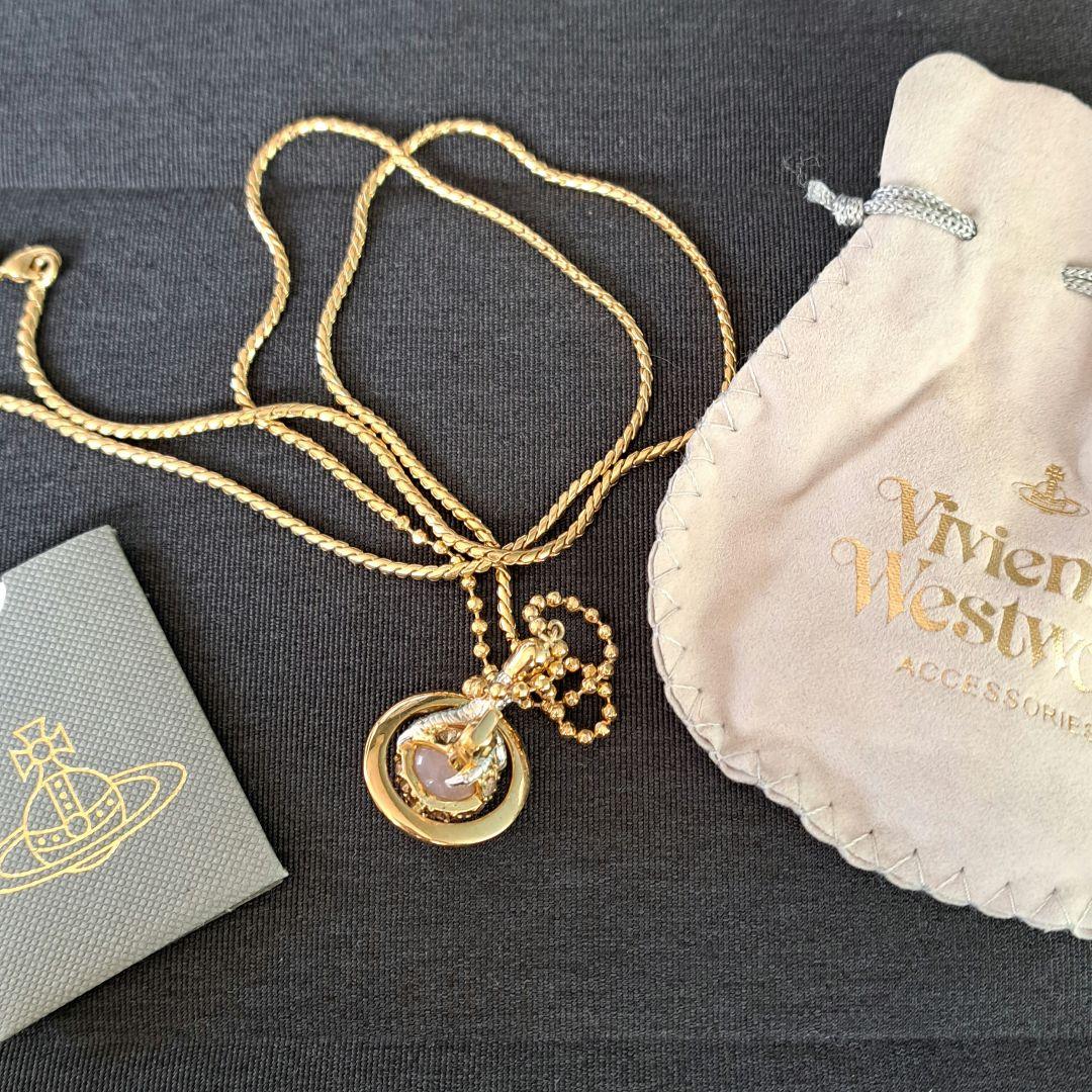 Vivienne Westwood ゴールド　ギルダオーブ ネックレス