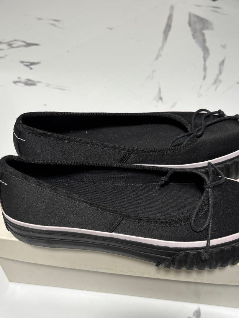 MM6 MAISON MARGIELA バレリーナシューズ　黒　37