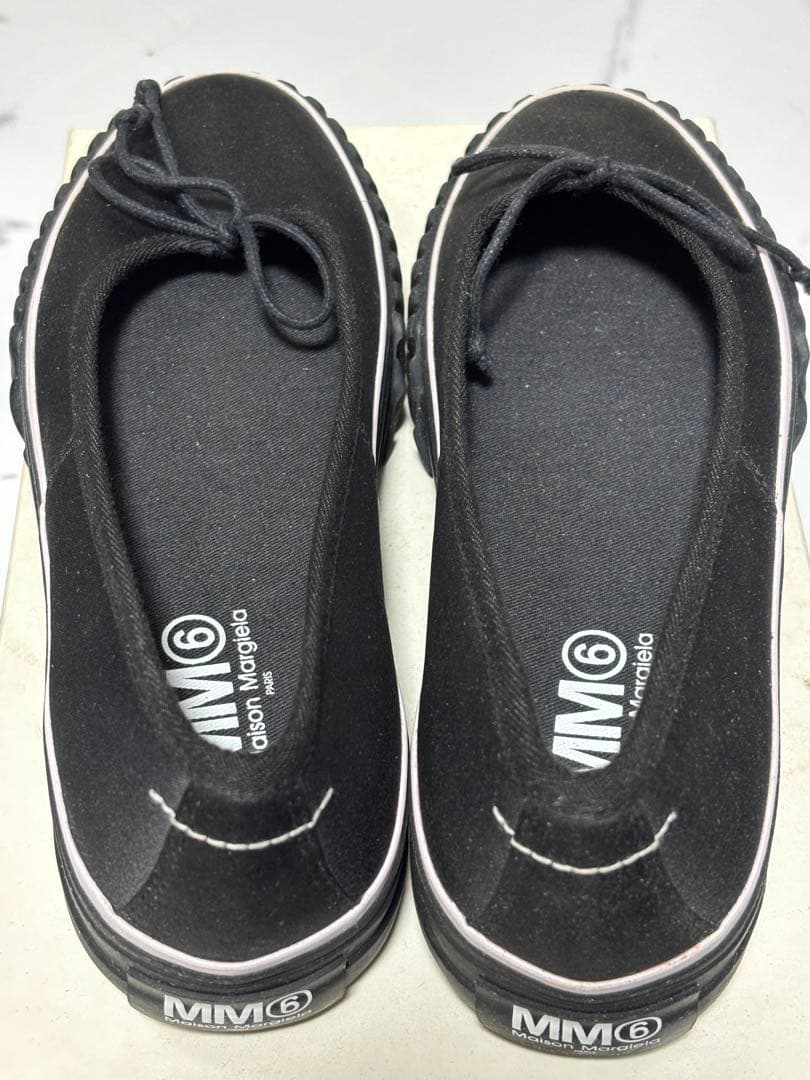 MM6 MAISON MARGIELA バレリーナシューズ　黒　37