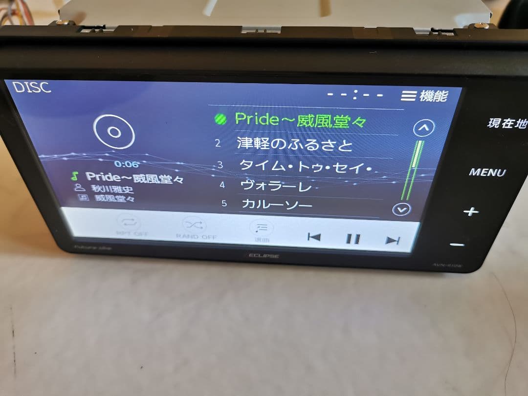 イクリプス　カーナビ　AVN−R10W