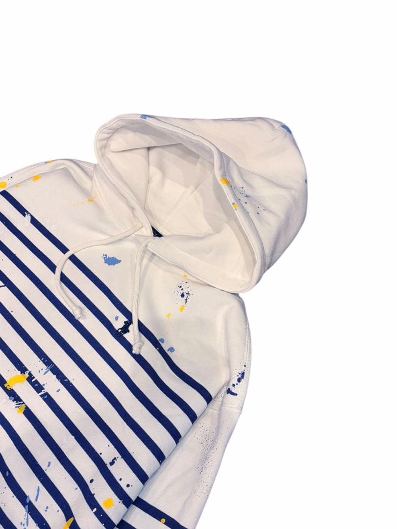 【新品】ポロラルフローレン大人気ペイントショートパーカー 裏起毛