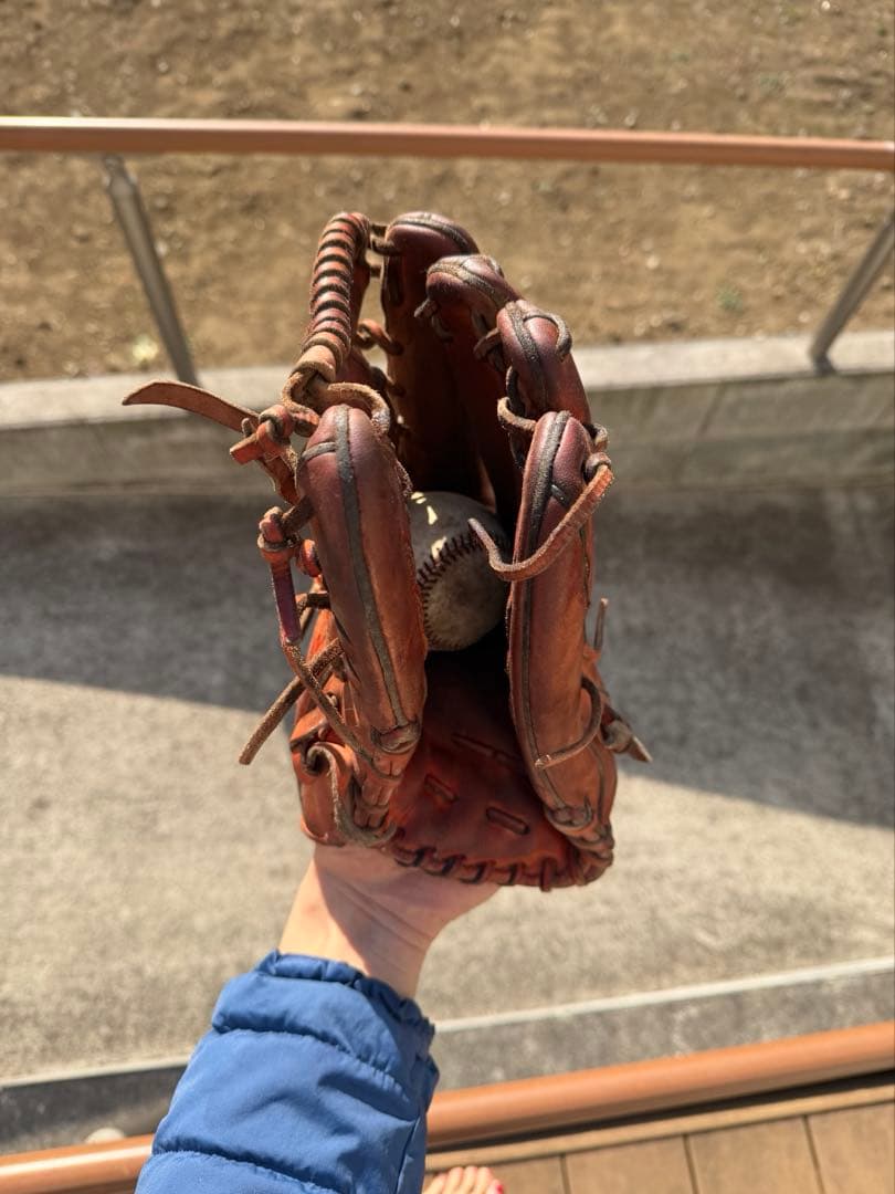 ミズノプロ　硬式外野手用グローブ　hagajapan