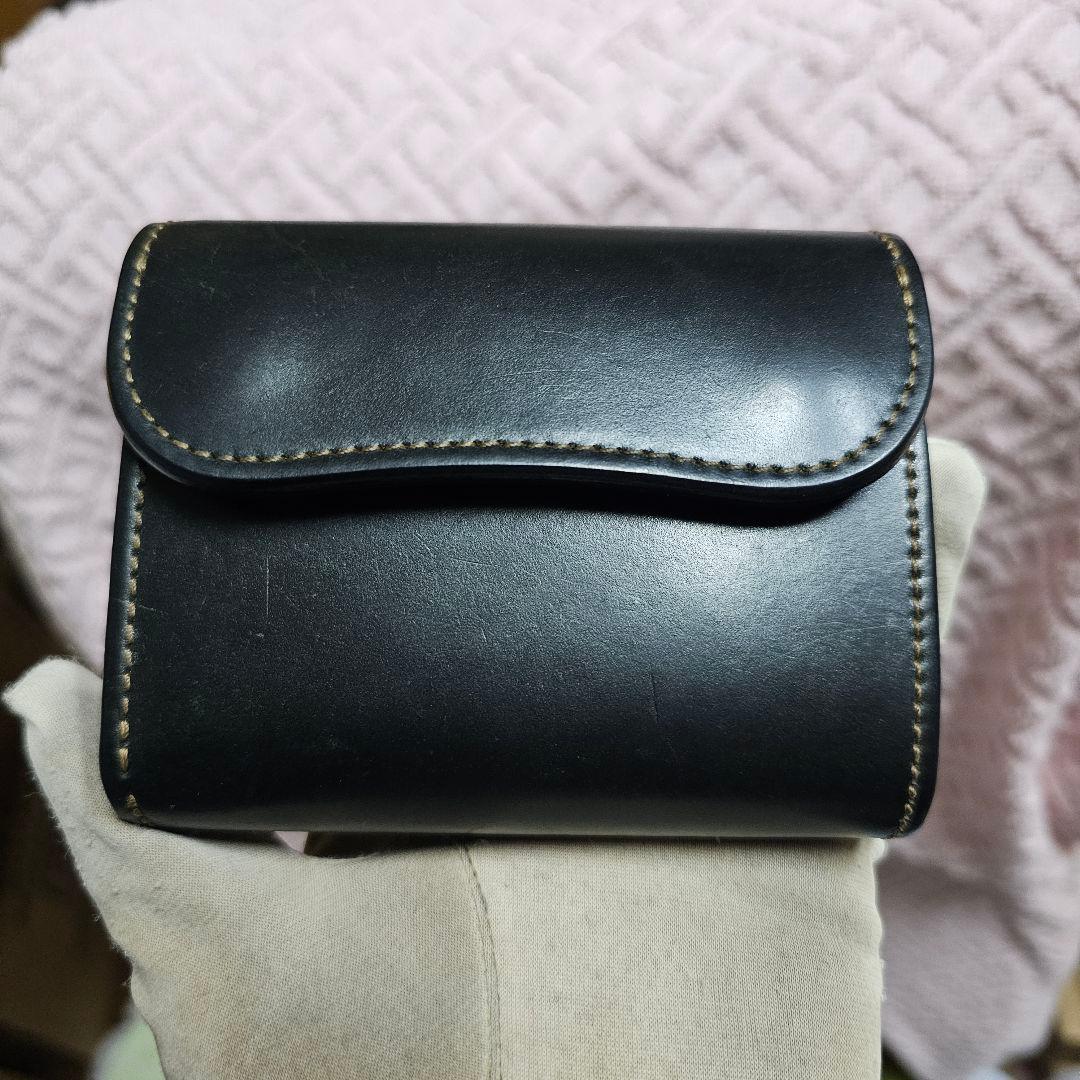 ワイルドスワンズ グリーン サドル シェルコードバン イーノ Cordova