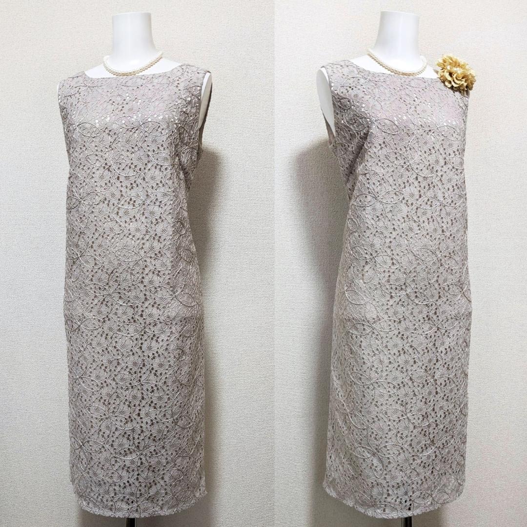 ♪【新品】エモーショナルドレッシーズ　 東京ソワール　ワンピース　白系