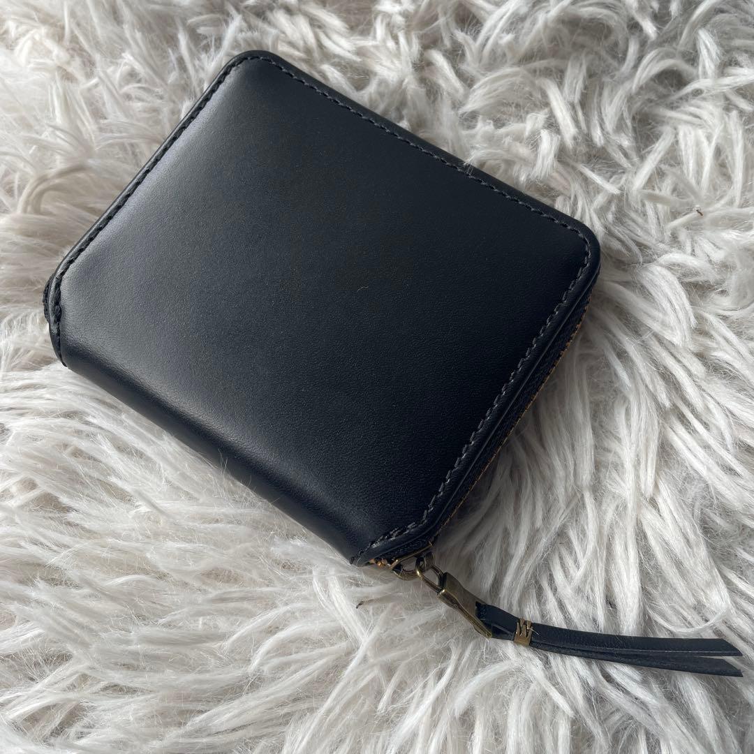 【未使用レベル】スロウ ラウンド 二つ折り財布 ブラック