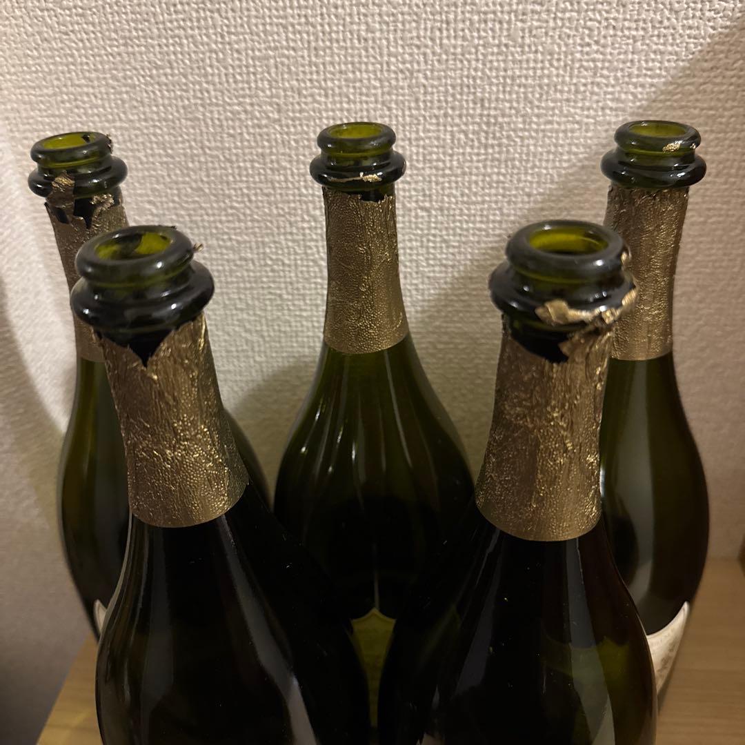 ドンペリニヨン ラベイシャンパン2004空瓶&空箱（木箱）5本