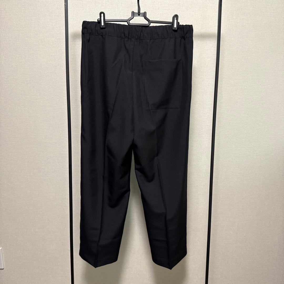 OAMC 黒 スラックス base pants ドローコード