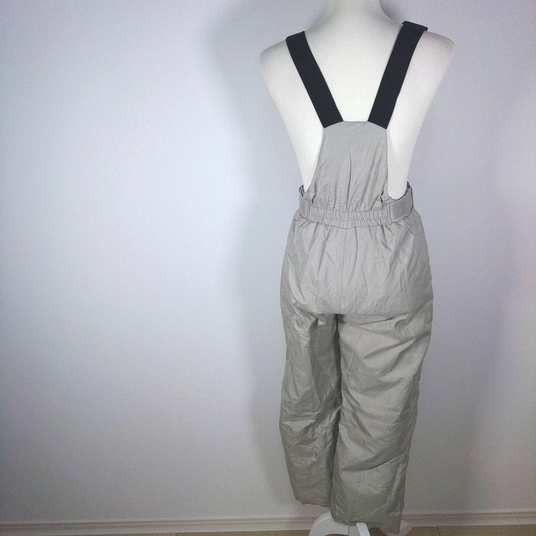 キッズ　子供　150cm　上下　男の子　スキーウェア　ネイビー　グレー　ニット帽