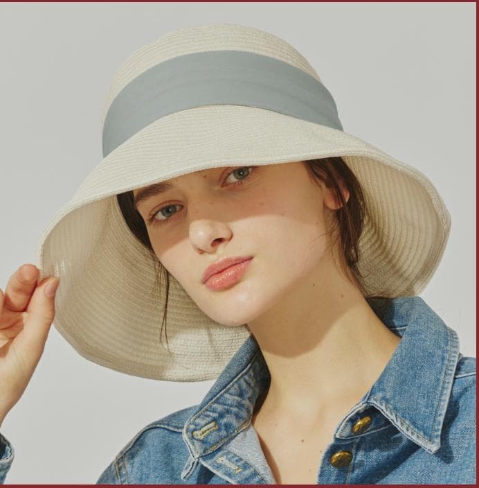 現行品★ シャポー ド オー キャペリンハット シルクブレード