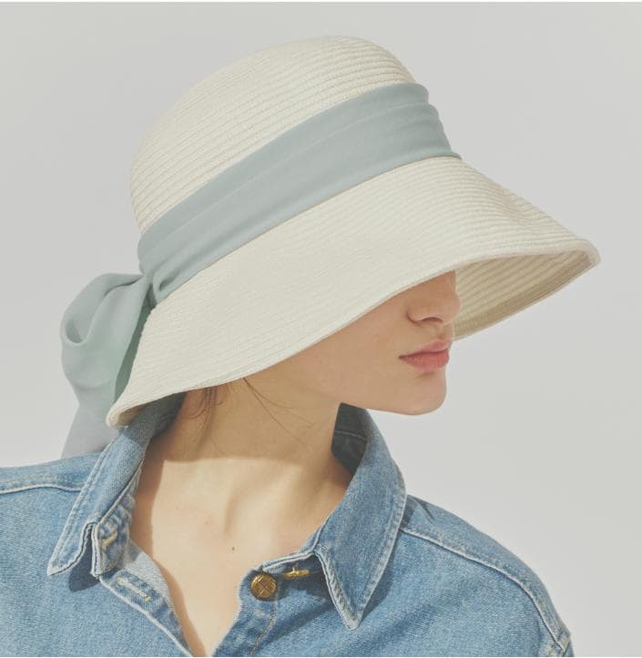 現行品★ シャポー ド オー キャペリンハット シルクブレード