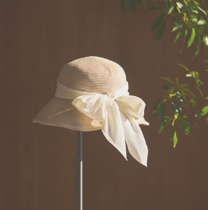 現行品★ シャポー ド オー キャペリンハット シルクブレード