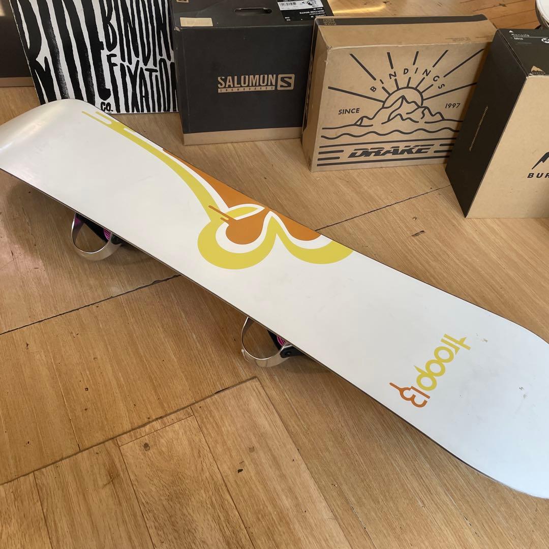 BURTON×STELLA　バートン　バインディング付　スノーボードセット