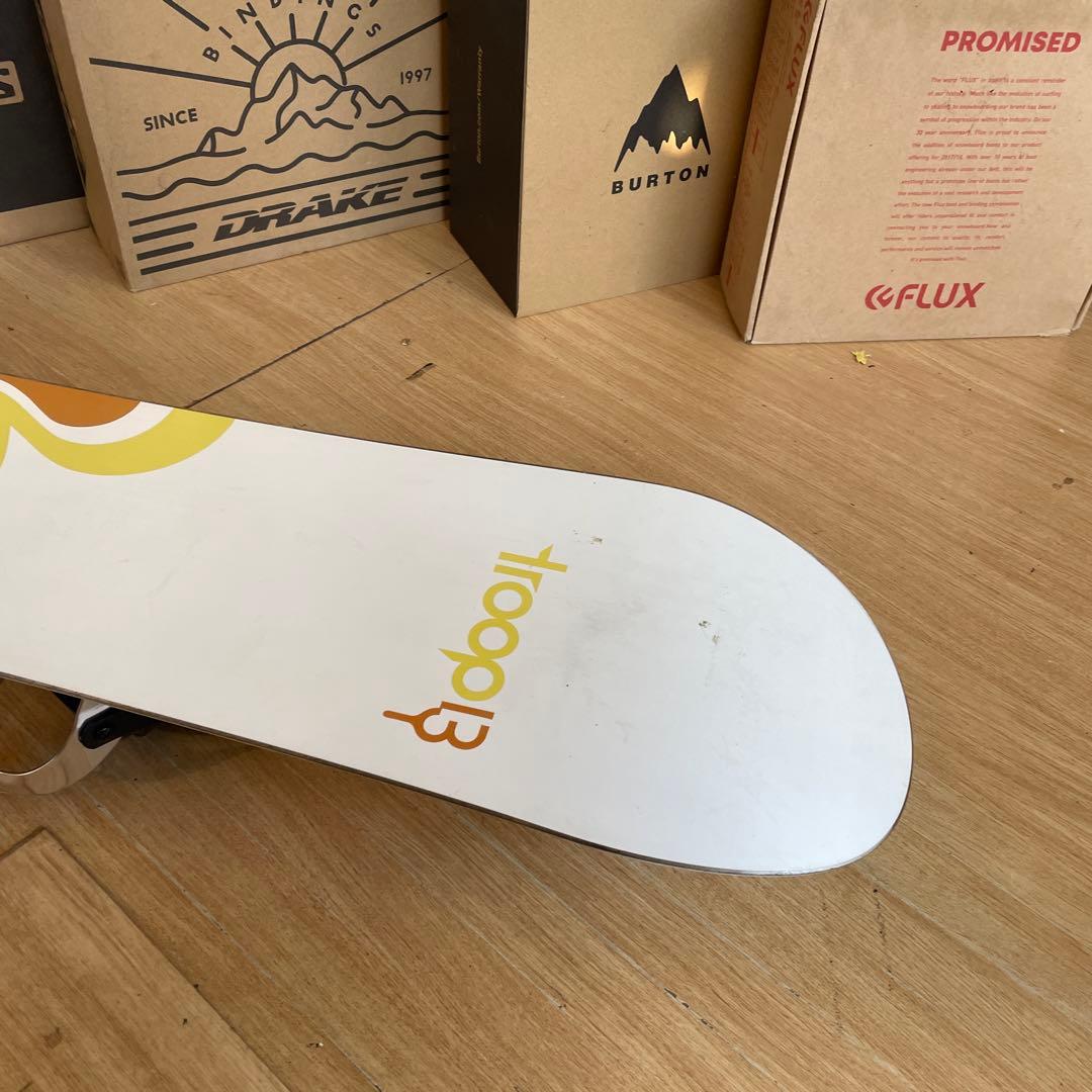 BURTON×STELLA　バートン　バインディング付　スノーボードセット