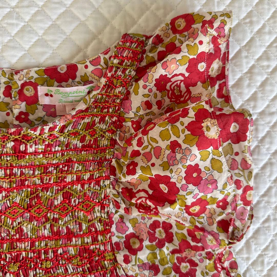 ボンポワン　リバティワンピース　8A