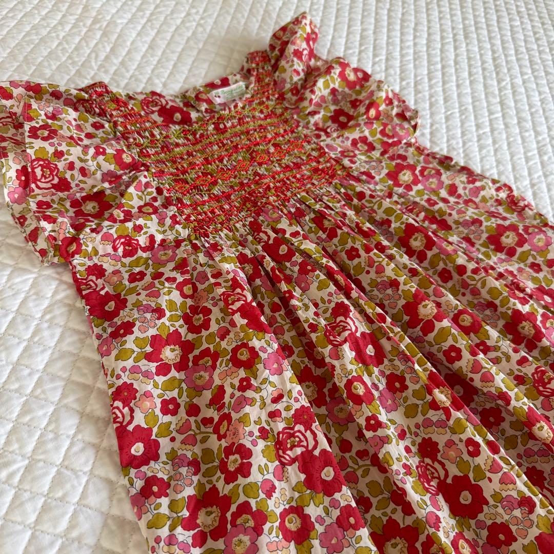 ボンポワン　リバティワンピース　8A