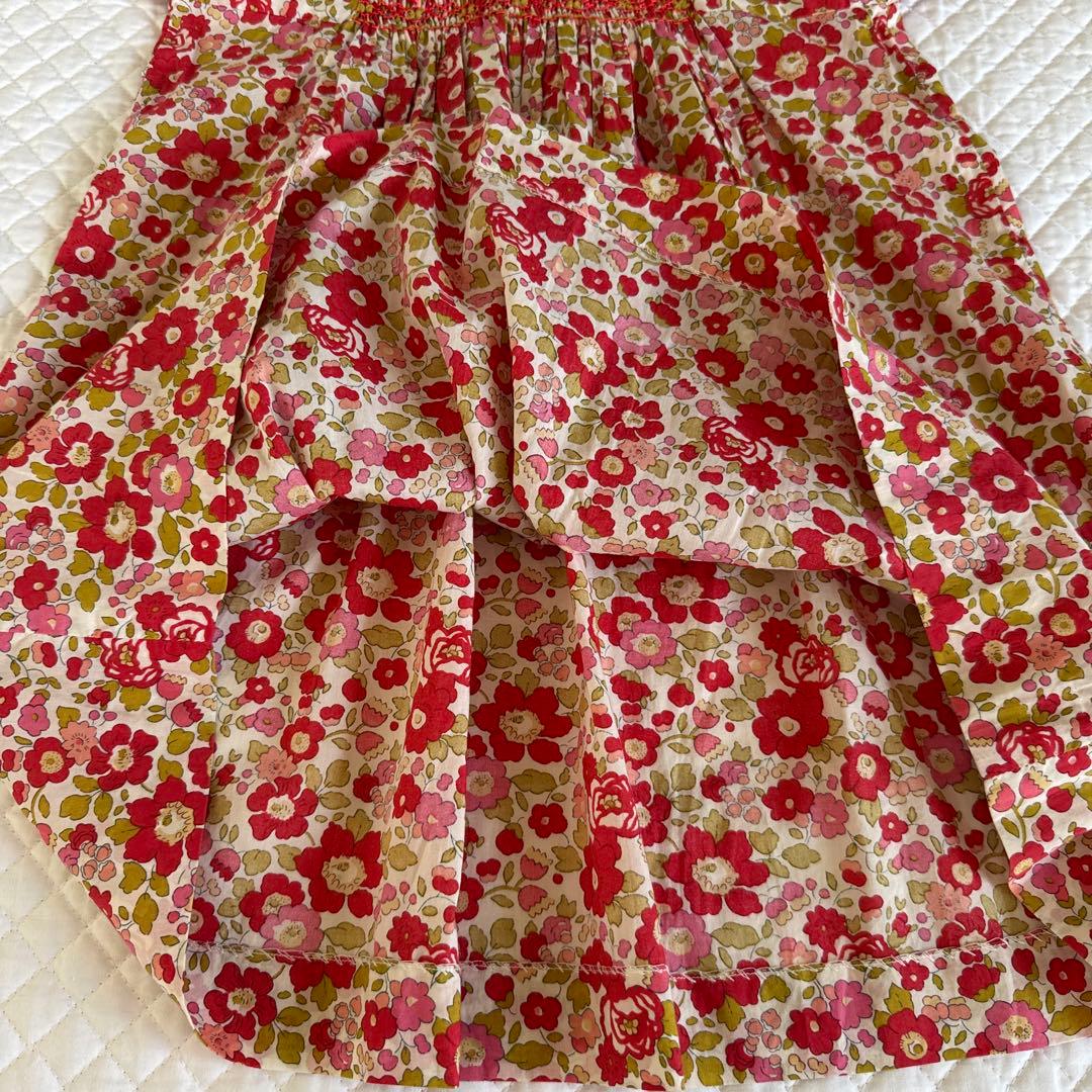 ボンポワン　リバティワンピース　8A