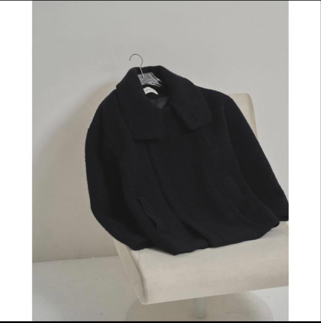 TODAYFUL StandcollarBoucleJacket ブラック36