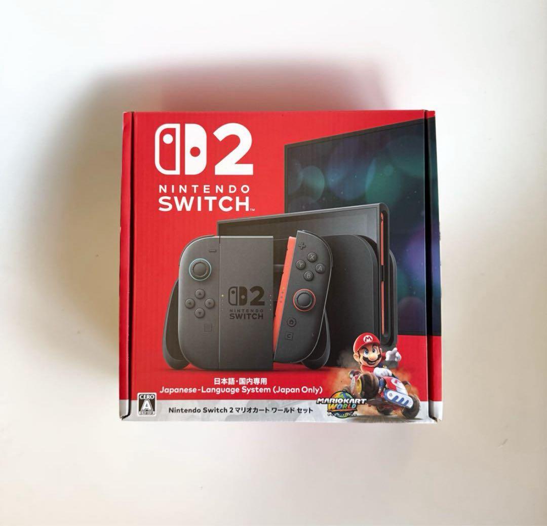 Nintendo Switch 2 日本語専用 マリオカートセット　値下げ不可