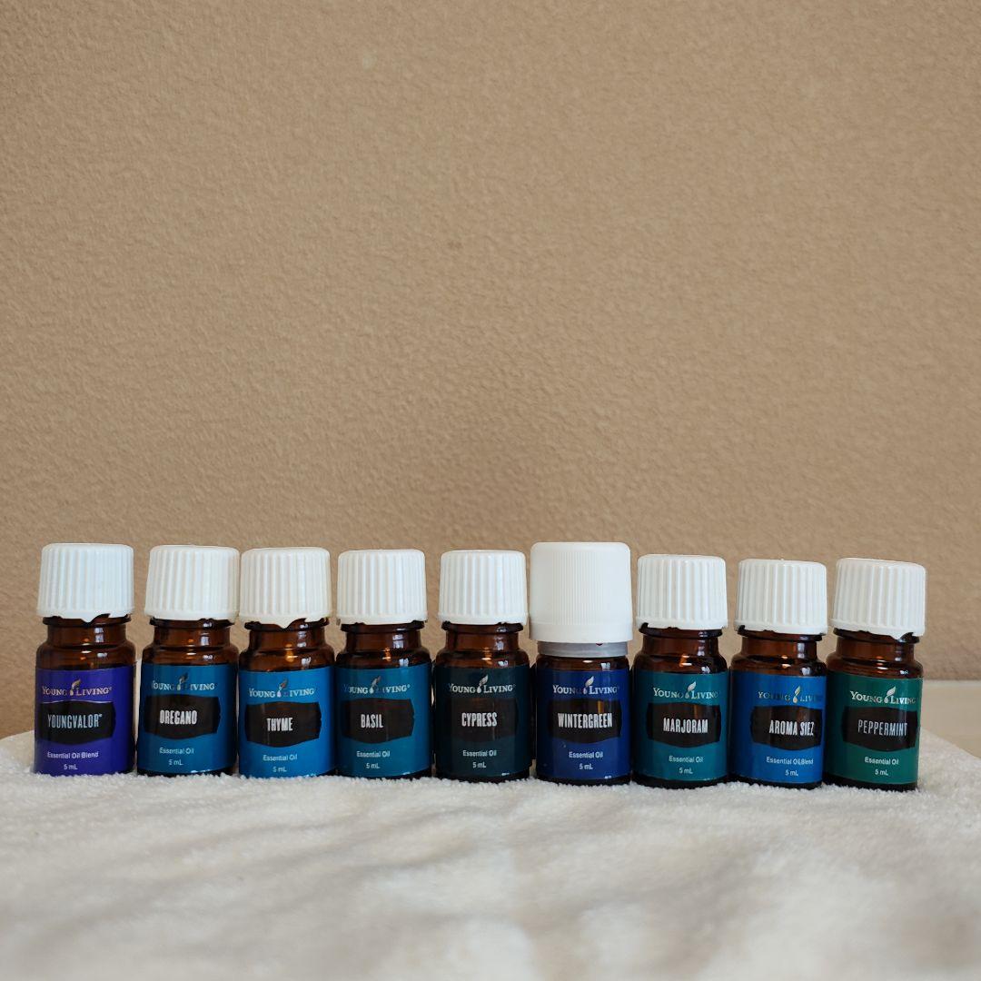 ヤングリビング　レインドロップテクニック　９本