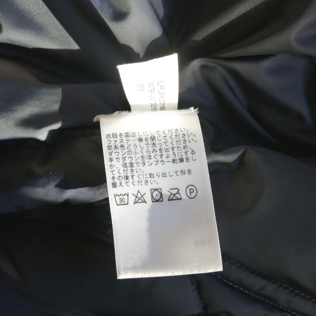 ラルフローレン フード付き ダウンベスト Lサイズ 紺 2way ポニー刺繍