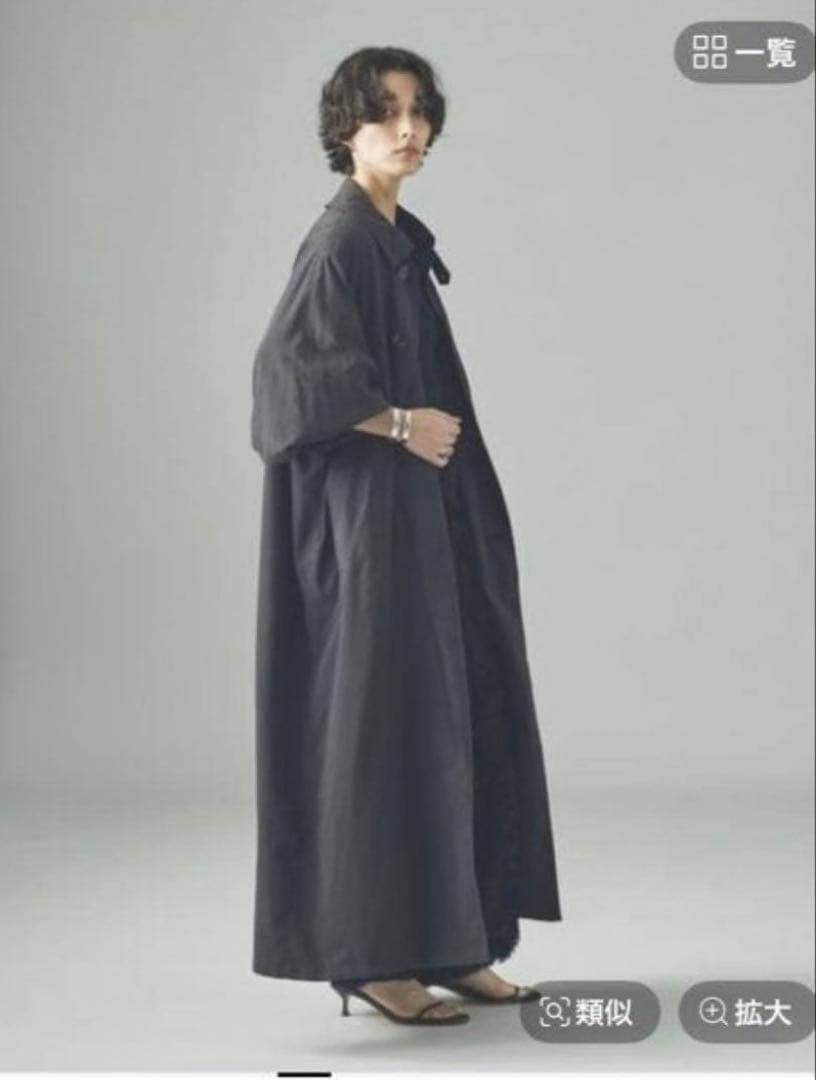 室内着用のみ★curensologyカレンソロジー・ピーチトレンチコート36