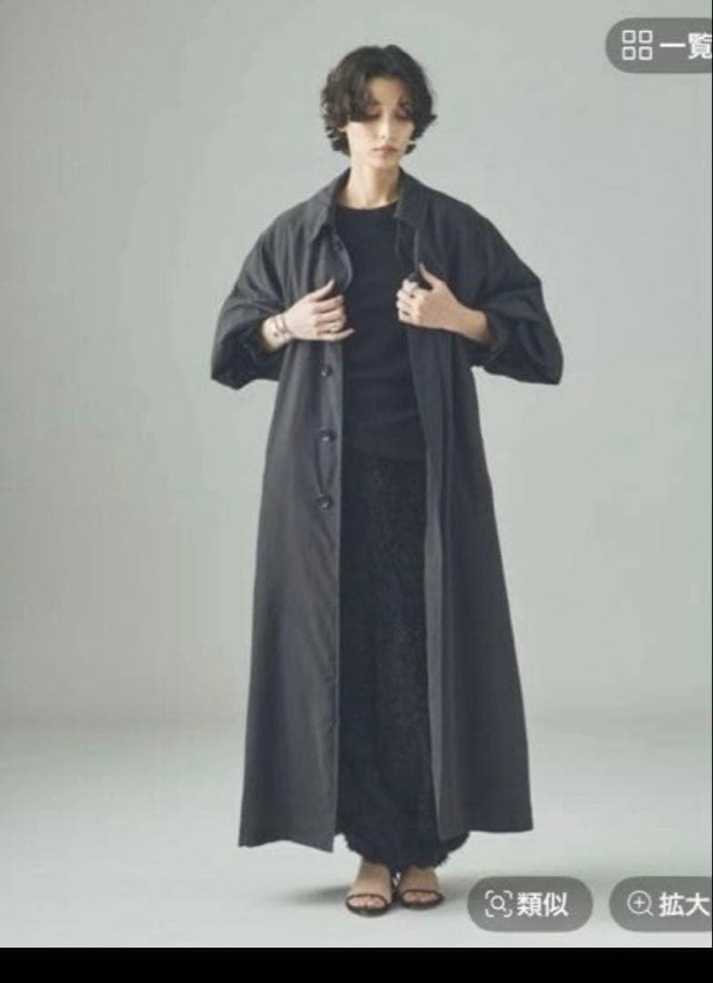 室内着用のみ★curensologyカレンソロジー・ピーチトレンチコート36