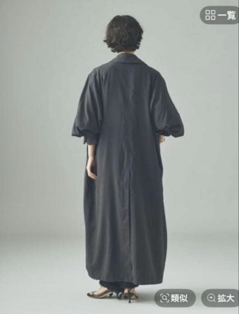 室内着用のみ★curensologyカレンソロジー・ピーチトレンチコート36