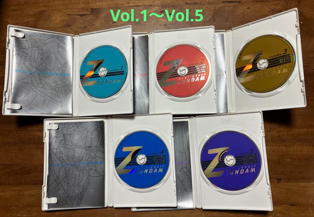 機動戦士Zガンダム メモリアルDVDBOX 3巻セット